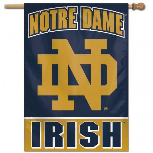 Notre Dame Fighting Irish Banner 28x40 Vertical Alternate Design (CDG) - 757 Sports Collectibles
