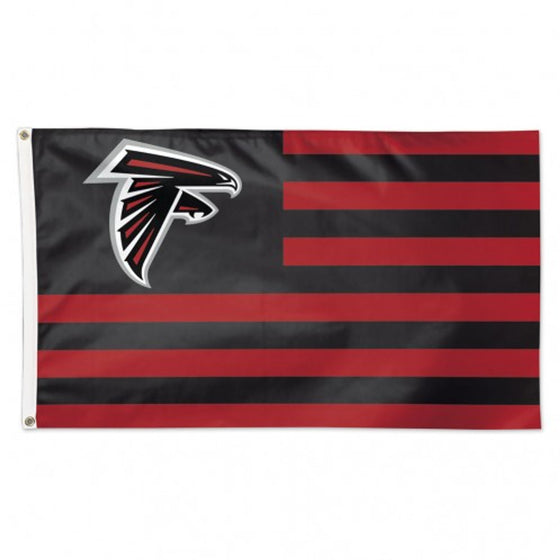Atlanta Falcons Flag 3x5 Deluxe Americana Design - Special Order