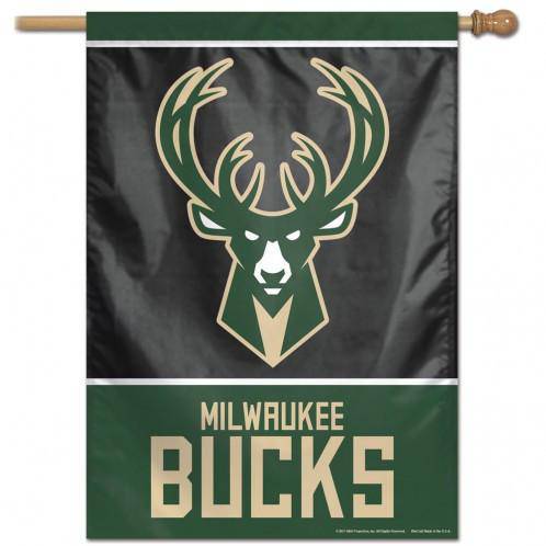 Milwaukee Bucks Banner 28x40 Vertical (CDG) - 757 Sports Collectibles