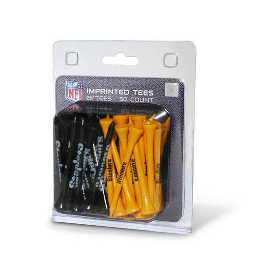 Pittsburgh Steelers Pack Of 50 Golf Tees - 757 Sports Collectibles