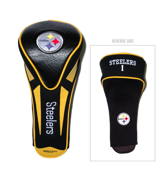 Pittsburgh Steelers Single Apex Driver Head Cover - 757 Sports Collectibles