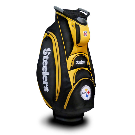 Pittsburgh Steelers Victory Golf Cart Bag - 757 Sports Collectibles