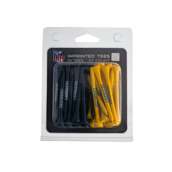 San Diego Chargers Pack Of 50 Golf Tees - 757 Sports Collectibles