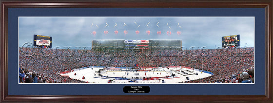 Detroit Red Wings 2014 NHL Winter Classic in the Big House Panorama Photo Print - 757 Sports Collectibles
