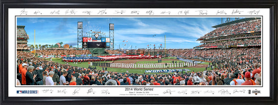 CA-369a SF Giants 2014 World Series with signatures - 757 Sports Collectibles