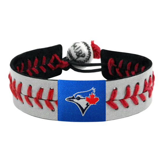 Toronto Blue Jays Bracelet Reflective Baseball CO - 757 Sports Collectibles