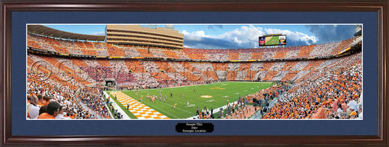 Tennessee Volunteers "5 Yard Line" Panorama Photo Print - 757 Sports Collectibles