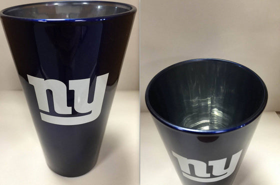 NFL New York Giants Lusterware 16 oz Glass Pint - 757 Sports Collectibles