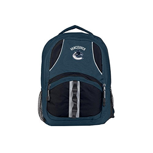 NORTHWEST NHL Vancouver Canucks "Captain" Backpack, 18.5" x 8" x 13", Captain - 757 Sports Collectibles