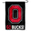College Flags & Banners Co. Ohio State Buckeyes GO Bucks Garden Flag - 757 Sports Collectibles