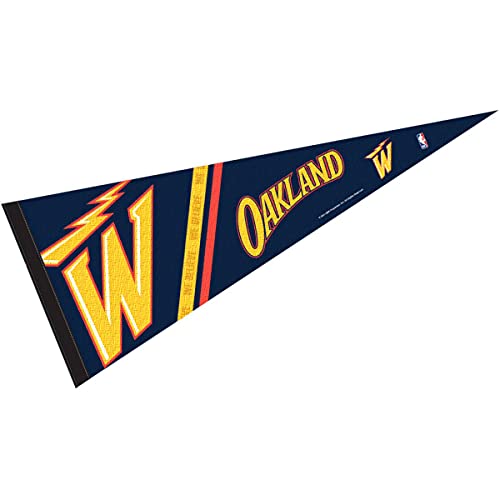 WinCraft Golden State Warriors City Edition Pennant Flag - 757 Sports Collectibles