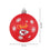 FOCO Kansas City Chiefs NFL 5 Pack Shatterproof Ball Ornament Set - 757 Sports Collectibles