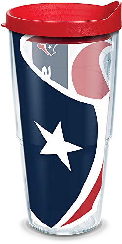 Tervis Made in USA Double Walled NFL Houston Texans Insulated Tumbler Cup Keeps Drinks Cold & Hot, 24oz, Colossal - 757 Sports Collectibles