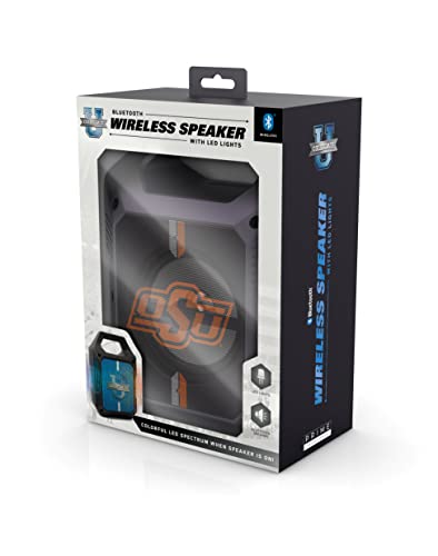 NCAA Oklahoma State Cowboys ShockBox XL Wireless Bluetooth Speaker, Team Color - 757 Sports Collectibles