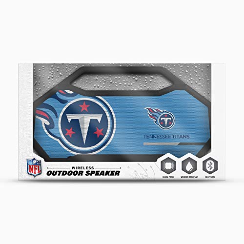 NFL Tennessee Titans XL Wireless Bluetooth Speaker, Team Color - 757 Sports Collectibles