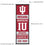 Indiana Hoosiers Banner and Scroll Sign - 757 Sports Collectibles