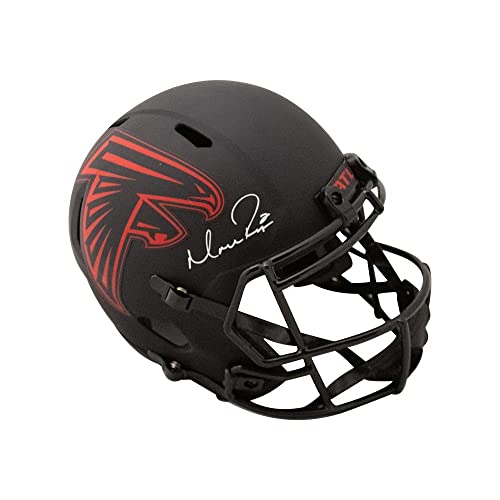 Matt Ryan Autographed Eclipse Replica Full-Size Football Helmet - BAS COA (White Ink) - 757 Sports Collectibles