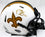 Darren Sproles Autographed New Orleans Saints Lunar Speed Mini Helmet- Beckett W Hologram Gold - 757 Sports Collectibles