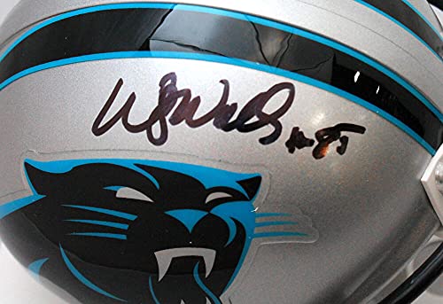 Wesley Walls Autographed Carolina Panthers Mini Helmet - JSA W Auth Black - 757 Sports Collectibles