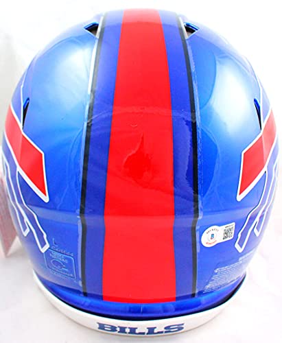 Stefon Diggs Autographed Buffalo Bills F/S Flash Speed Authentic Helmet-Beckett W Hologram White - 757 Sports Collectibles