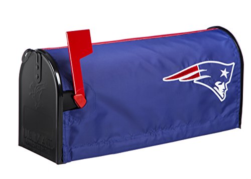 Team Sports America New England Patriots Mailbox Cover - 18 x 21 Inches - 757 Sports Collectibles