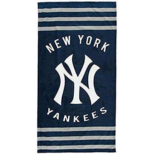 The Northwest Company MLB New York Yankees Beach Towel, 30 x 60-inchesBeach Towel, 30 x 60-inches, Blue, 30 x 60-inches (NYYTWL2020) - 757 Sports Collectibles