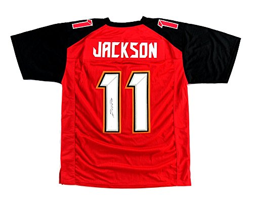 DeSean Jackson Autographed/Signed Tampa Bay Buccaneers Red Custom Jersey - 757 Sports Collectibles