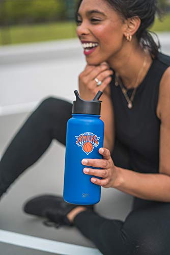 Simple Modern NBA Memphis Grizzlies 32oz Water Bottle with Straw Lid Insulated Stainless Steel Summit - 757 Sports Collectibles