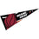 WinCraft Miami Heat Pennant Full Size 12" X 30" - 757 Sports Collectibles