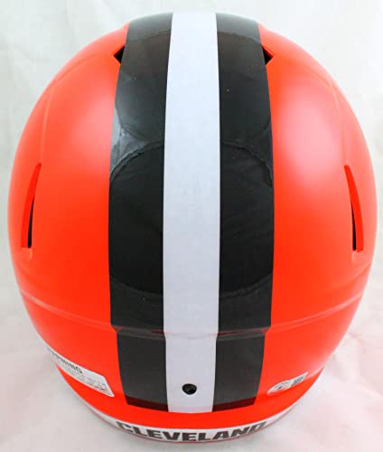 Denzel Ward Autographed Cleveland Browns F/S Speed Helmet w/Insc.-Beckett W Hologram - 757 Sports Collectibles