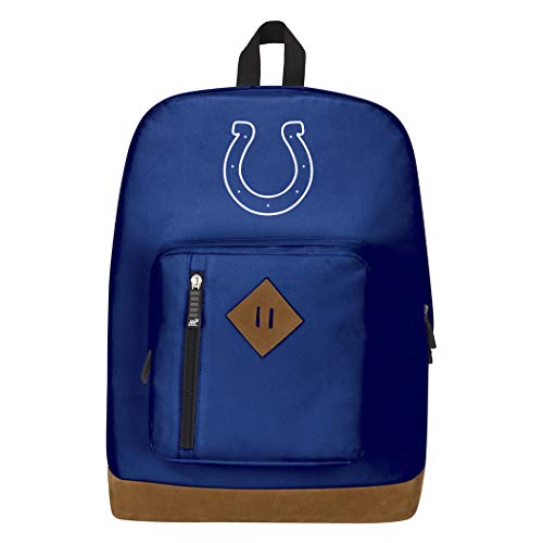 Officially Licensed NFL Indianapolis Colts "Playbook" Backpack, Blue, 18" x 5" x 13" - 757 Sports Collectibles