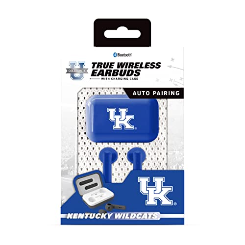 SOAR NCAA True Wireless Earbuds V.4, Kentucky Wildcats - 757 Sports Collectibles