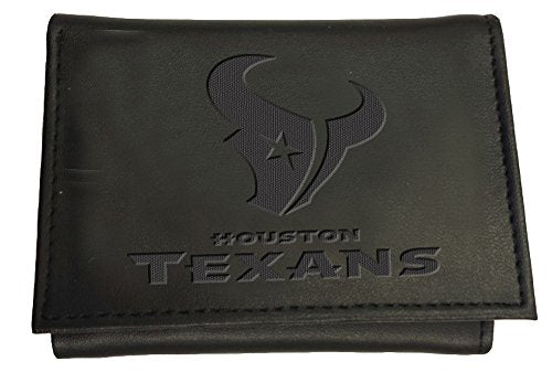 Team Sports America Leather Houston Texans Tri-fold Wallet - 757 Sports Collectibles