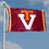 College Flags & Banners Co. Virginia Tech Hokies Vintage Retro Throwback 3x5 Banner Flag - 757 Sports Collectibles