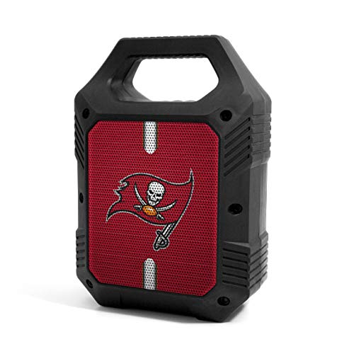 NFL Tampa Bay Buccaneers ShockBox XL Wireless Bluetooth Speaker, Team Color - 757 Sports Collectibles