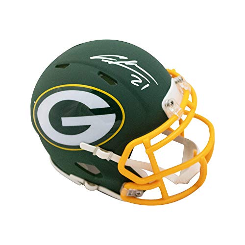 Charles Woodson Autographed Green Bay Packers AMP Mini Football Helmet - Fanatics - 757 Sports Collectibles