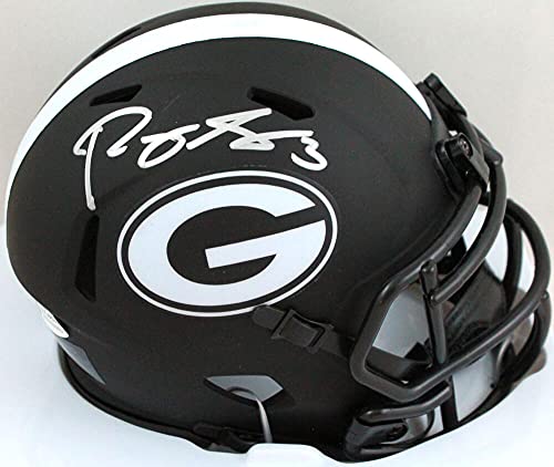 Roquan Smith Autographed Georgia Bulldogs Eclipse Speed Mini Helmet- Beckett W Silver - 757 Sports Collectibles