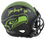 Seahawks Steve Largent"HOF 95" Authentic Signed Eclipse Speed Mini Helmet BAS - 757 Sports Collectibles