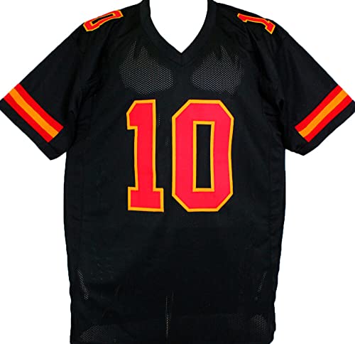 Tyreek Hill Autographed Black Pro Style Jersey - Beckett W Hologram Black - 757 Sports Collectibles