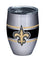Tervis Triple Walled NFL New Orleans Saints Insulated Tumbler Cup Keeps Drinks Cold & Hot, 12oz - Stainless Steel, Stripes - 757 Sports Collectibles
