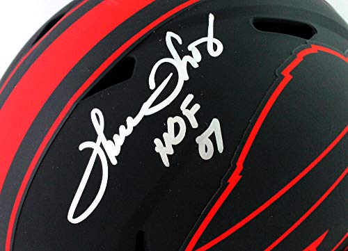Thurman Thomas Autographed Buffalo Bills F/S Eclipse Speed Helmet - JSA W Silver - 757 Sports Collectibles