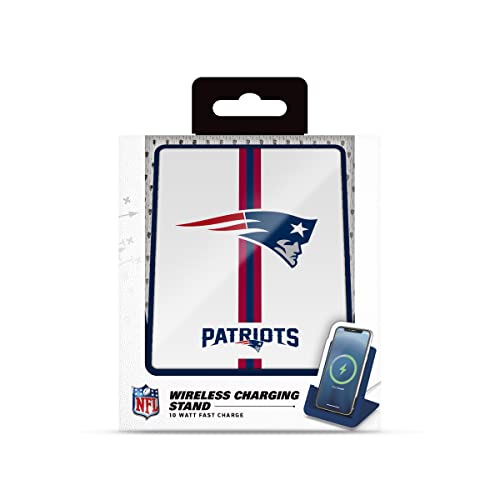 SOAR NFL Wireless Charging Stand, New England Patriots - 757 Sports Collectibles
