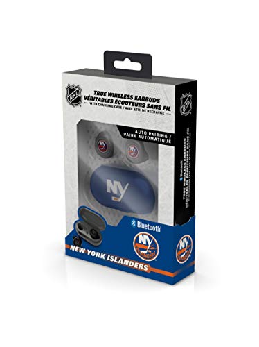 NHL New York Islanders True Wireless Earbuds, Team Color - 757 Sports Collectibles