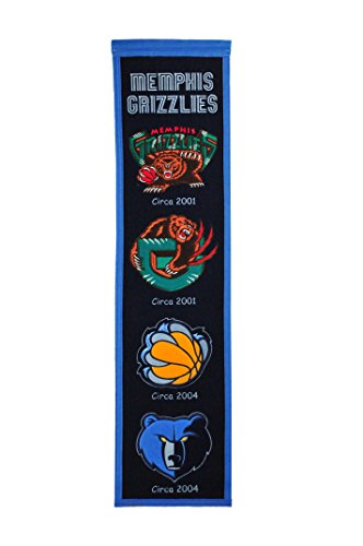 NBA Memphis Grizzlies Heritage Banner - 757 Sports Collectibles