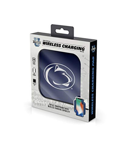 NCAA Penn State Nittany Lions Wireless Charging Pad, White - 757 Sports Collectibles