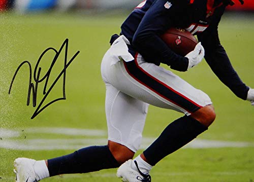 Will Fuller Autographed Houston Texans 8x10 PF Photo Close Up w/Ball- JSA W Auth Black - 757 Sports Collectibles