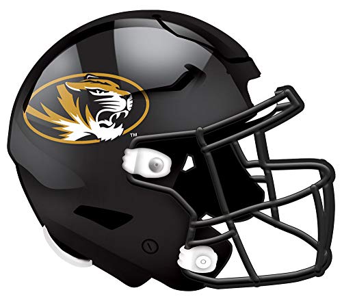 Fan Creations NCAA Missouri Tigers Unisex University of Missouri Authentic Helmet, Team Color, 12 inch - 757 Sports Collectibles