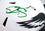 Donovan McNabb Autographed Philadelphia Eagles Lunar Speed Mini Helmet-Beckett W Hologram Green - 757 Sports Collectibles