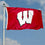 UW Wisconsin Badgers University Large College Flag - 757 Sports Collectibles