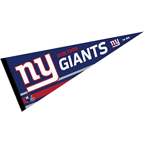 WinCraft New York Giants Pennant Banner Flag - 757 Sports Collectibles